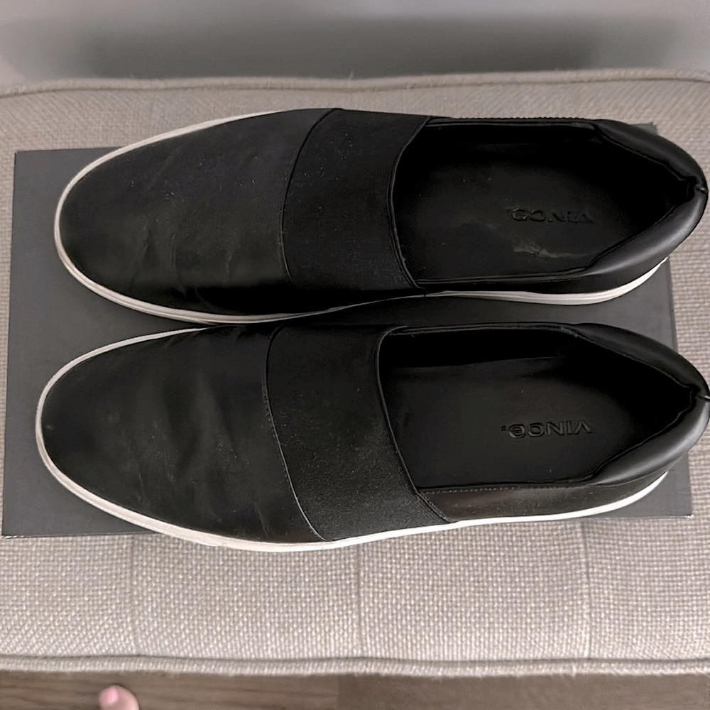 Vince leather loafers